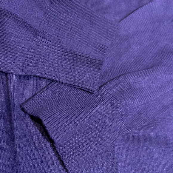 VEUC/LIKE NEW RW&CO Purple Turtleneck - size XL - Picture 8 of 15